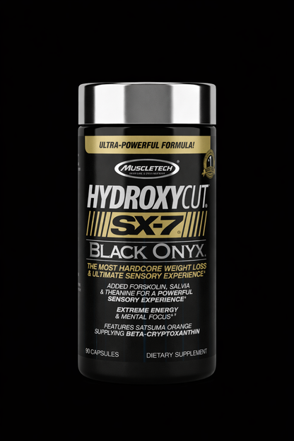 Muscletech HydroxyCut
SX-7 Black Onyx-50Serv.-90Caps.
