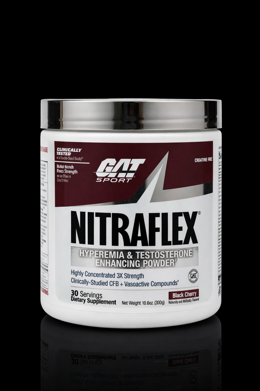 Gat Sport Nitraflex-30Serv.-300G-Black Cherry-Green Apple-Rocket pop.