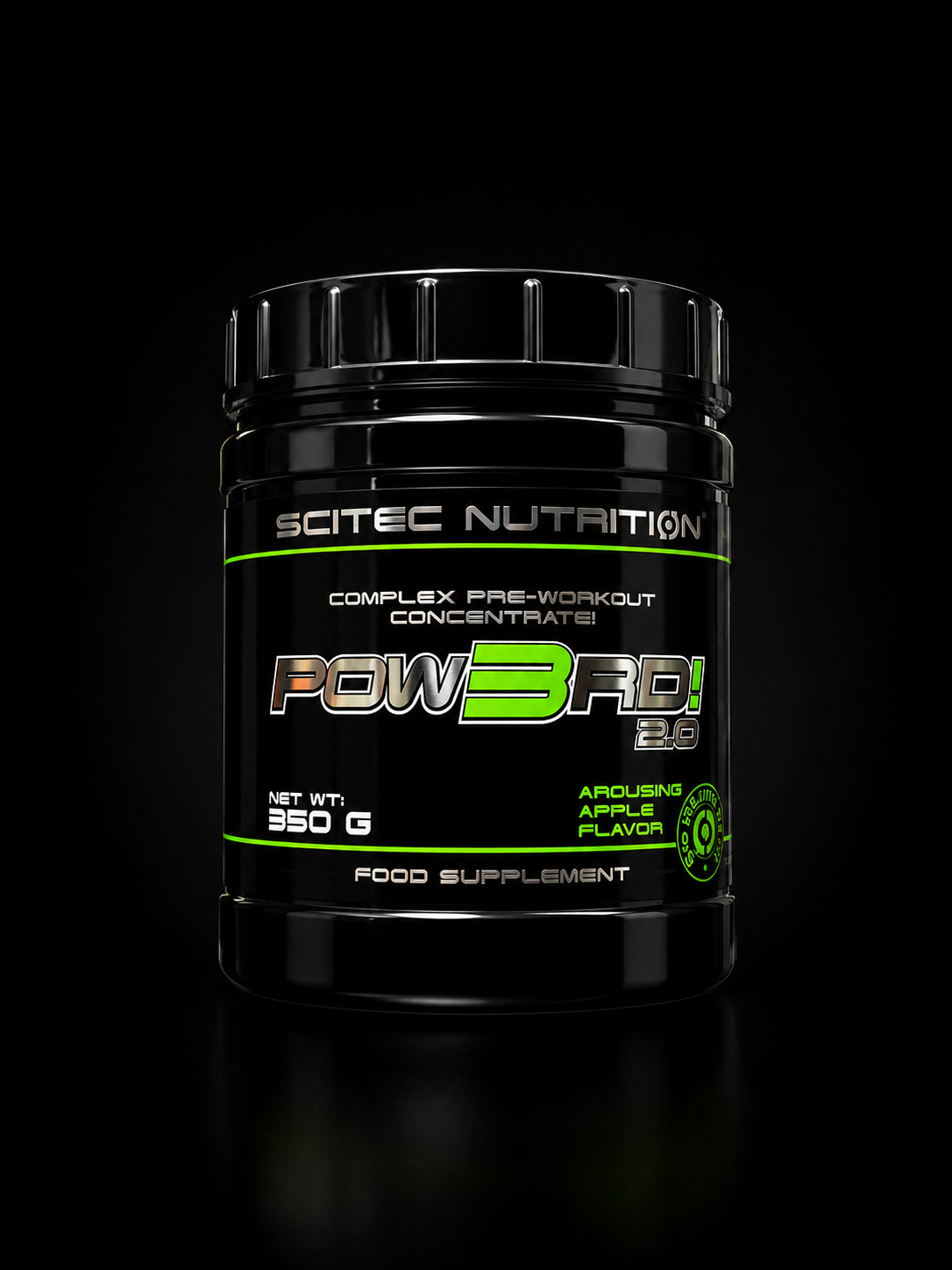 Scitec Nutrition, Pow3rd! 2.0 Pre-workout, 350g, 50 Servings