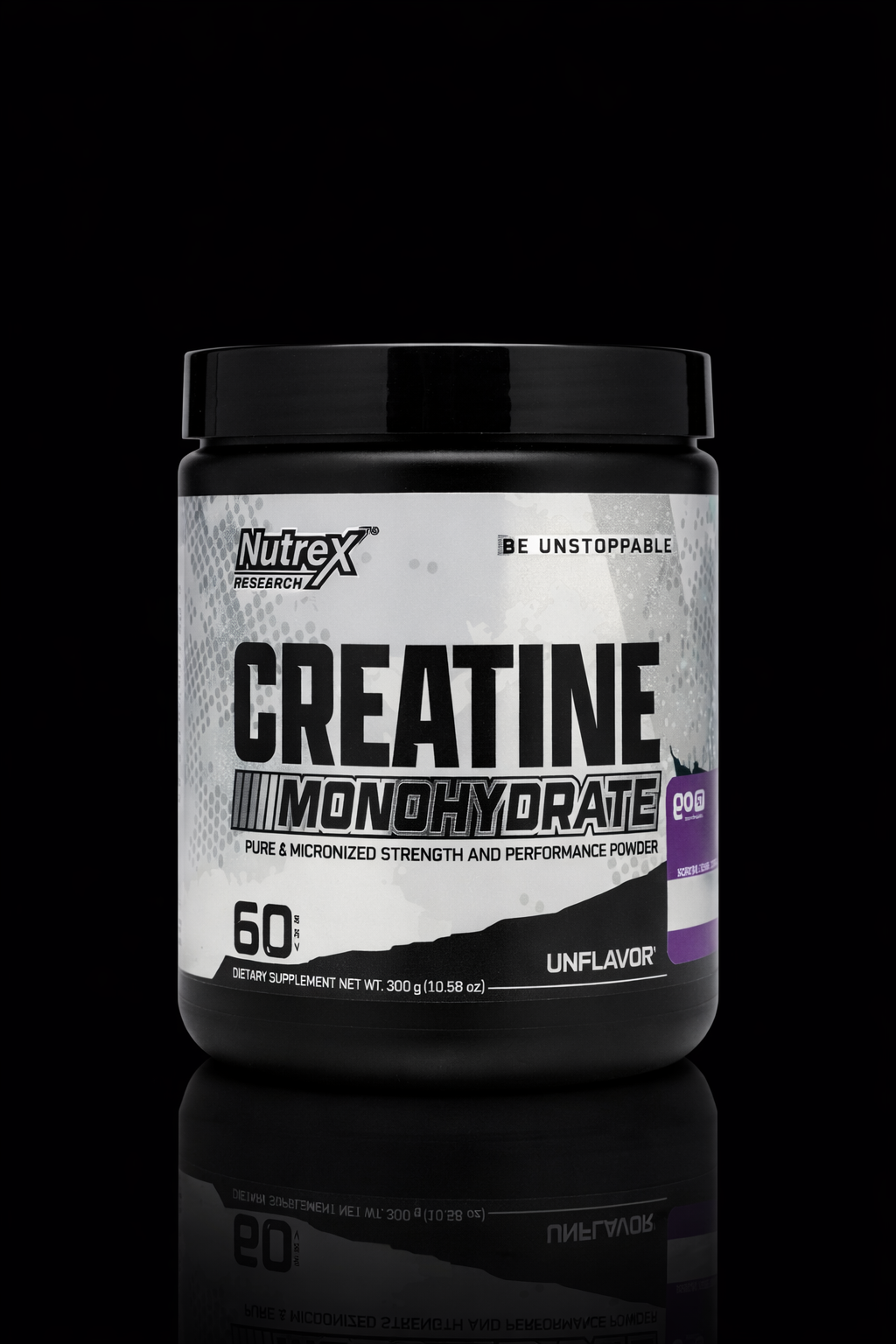 Nutrex Research Creatine drive monohydrate-60Serv.-300G.
-Unflavored.