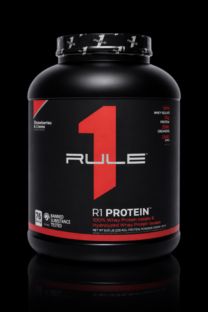 Rule One Protein.-76Serv.-2.3KG.-Chocolate Fudge.-Strawberries&Creme.-Cookies&Creme.