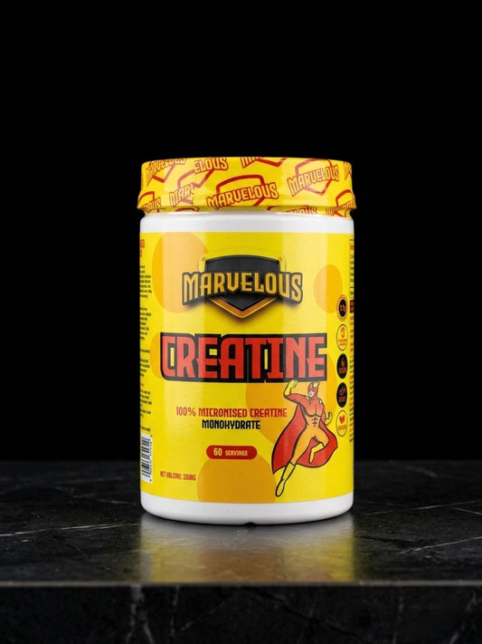 Marvelous Nutrition Creatine Monohydrate-60Serv.-300G.-
Unflavored