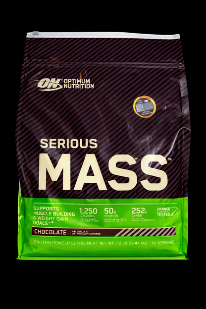 Optimum Nutrition Serious Mass-
16Serv.-5.4KG-Chocolate-Strawberry .