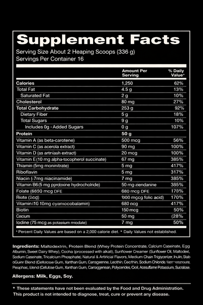 Optimum Nutrition Serious Mass-
16Serv.-5.4KG-Chocolate-Strawberry .
