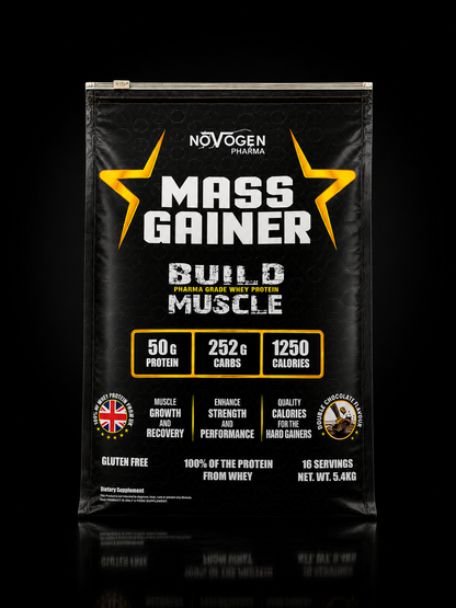 Novogen Pharma Mass Gainer-5.4KG-Double Chocolate Flavor