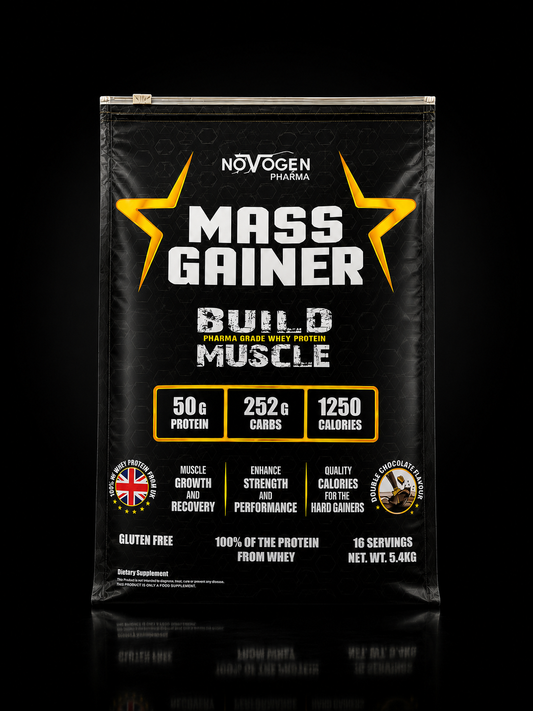 Novogen Pharma Mass Gainer-5.4KG-Double Chocolate Flavor