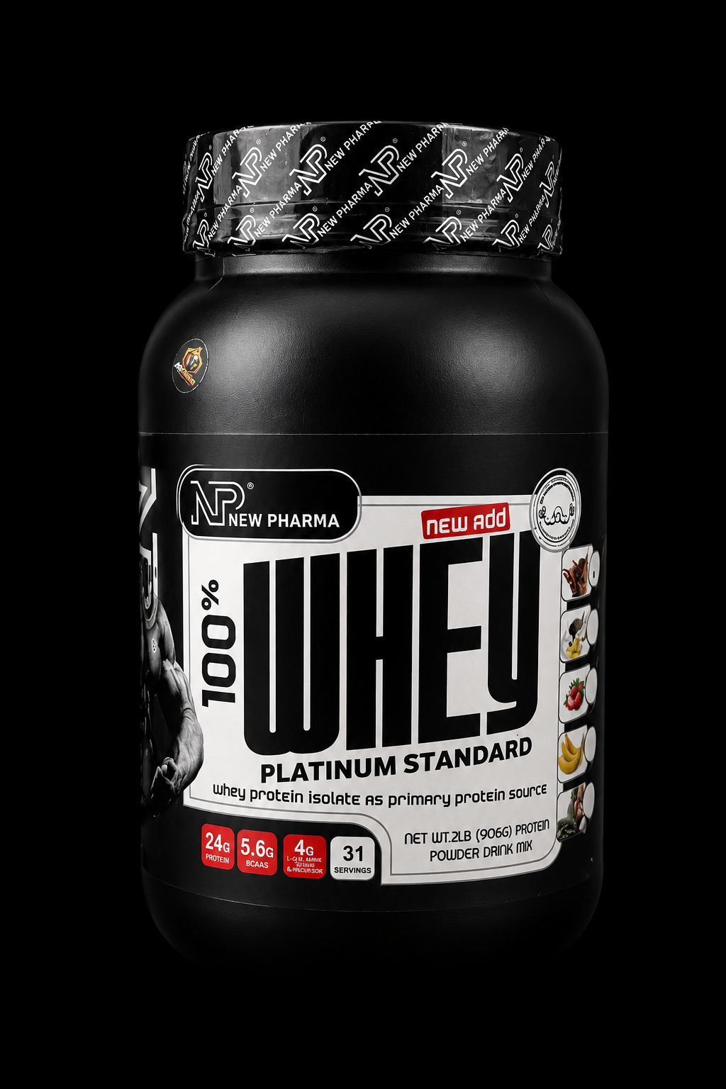 New Pharma-Whey Protein Isolate-31 Serv.-