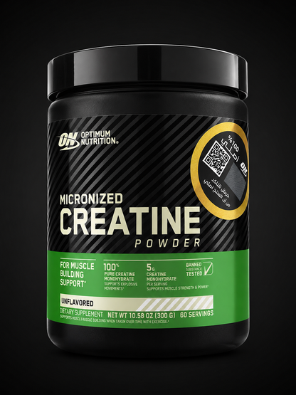 ON Optimum Nutrition Micronized Creatine.-60Serv.-300G. -Unflavored.
